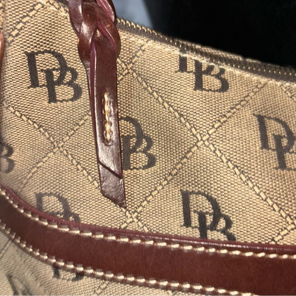 Dooney & Bourke DB Signature One Strap Shoulder Bag - Picture 6 of 9